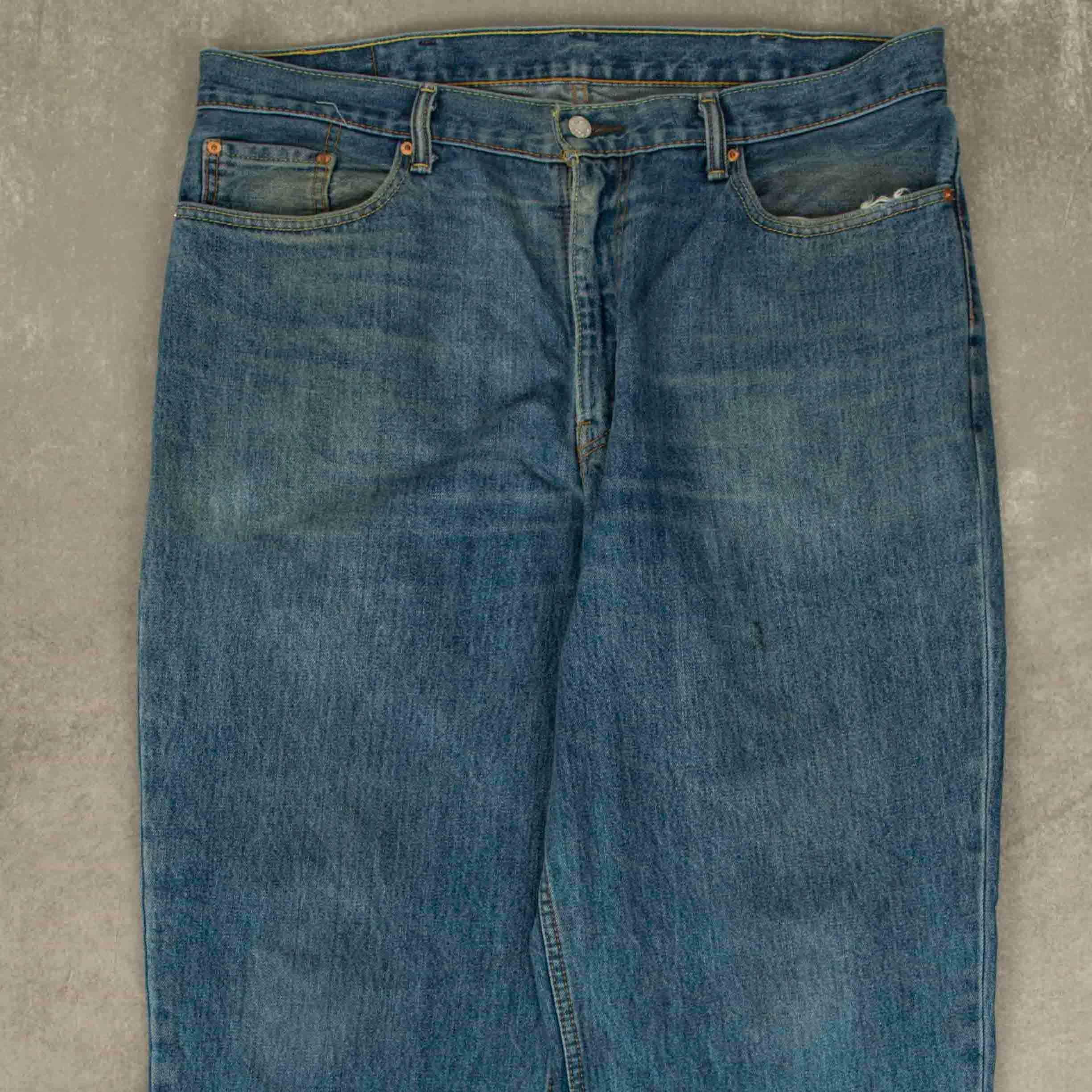 Vintage Levi's 560 Relaxed Jeans W38 L30 Mens Blue Denim - Etsy