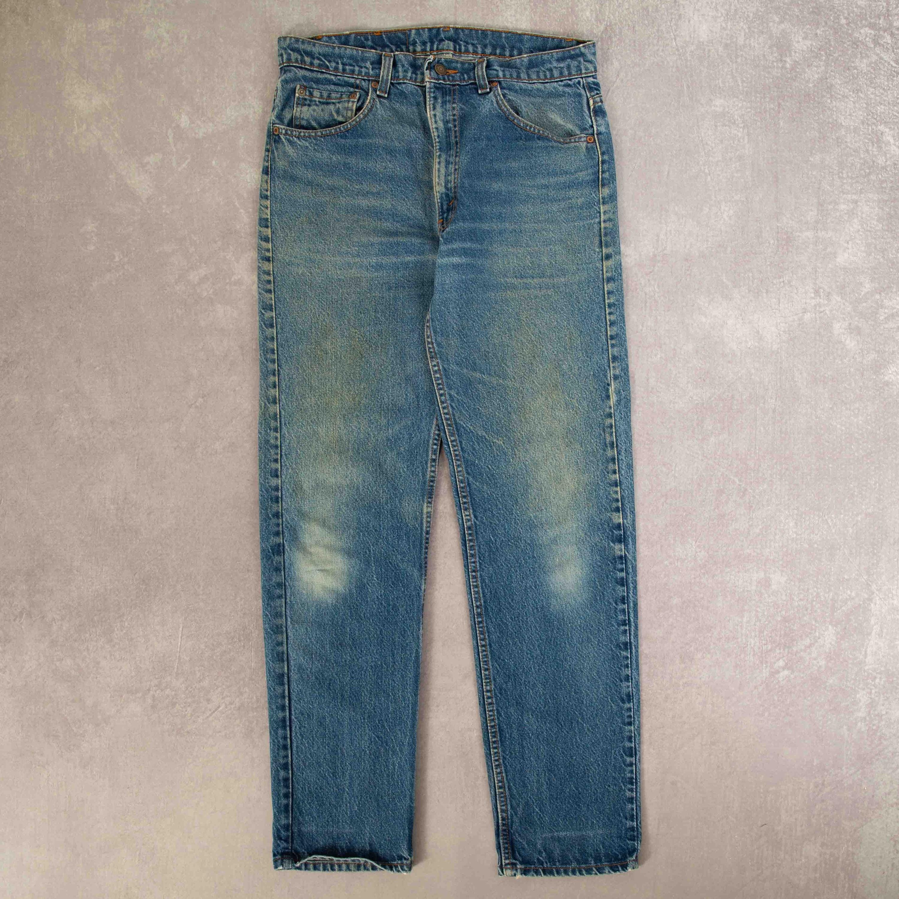 Levi’s 505 USA 80s w32 Vintage Levi's 80s 505 Straight Fit Faderjeans W32 L32