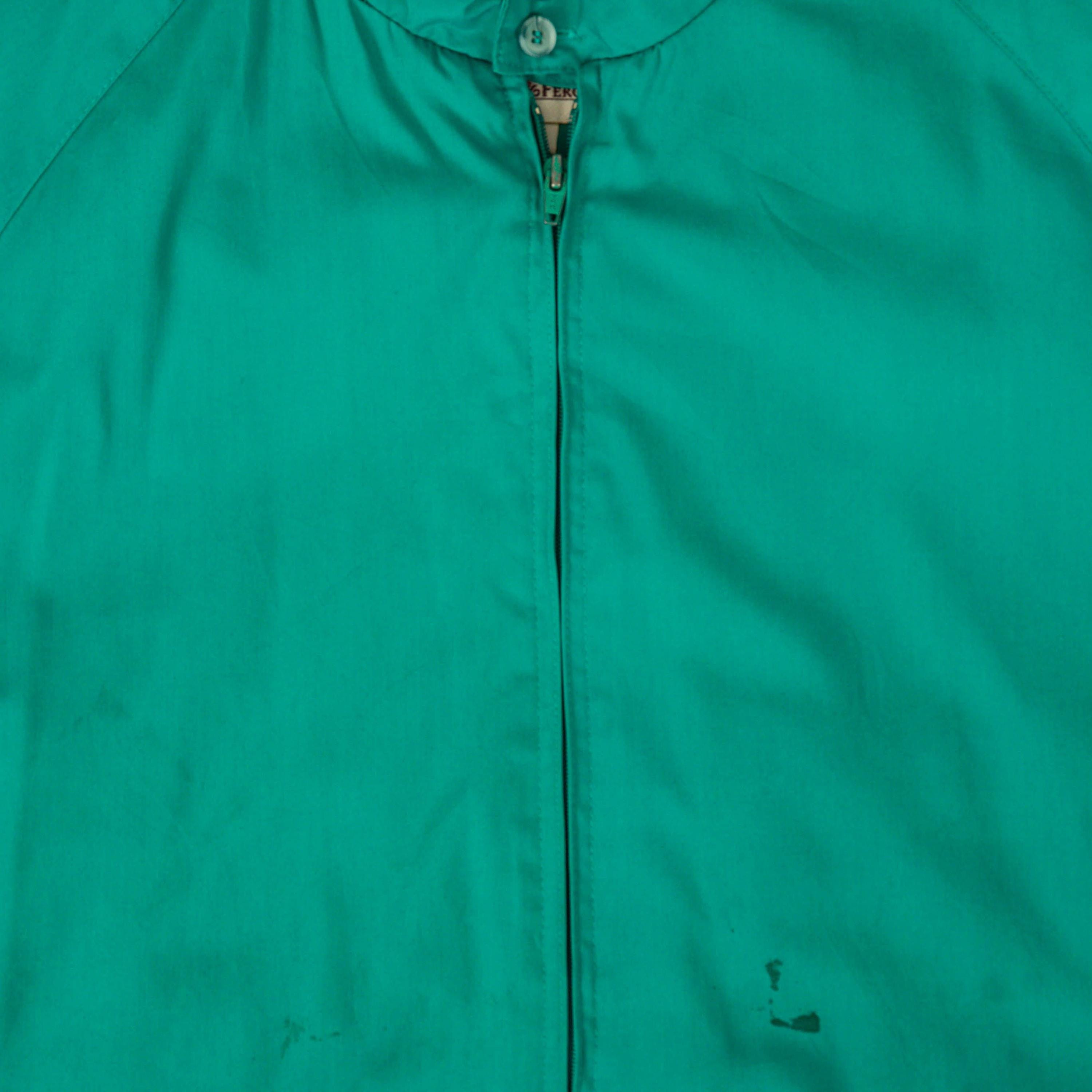 Vintage 90s Full Zip Harrington Jacket XL Mens Teal Workwear Vintage 90s Full Zip Harrington Jacket XL Mens Teal Workwear