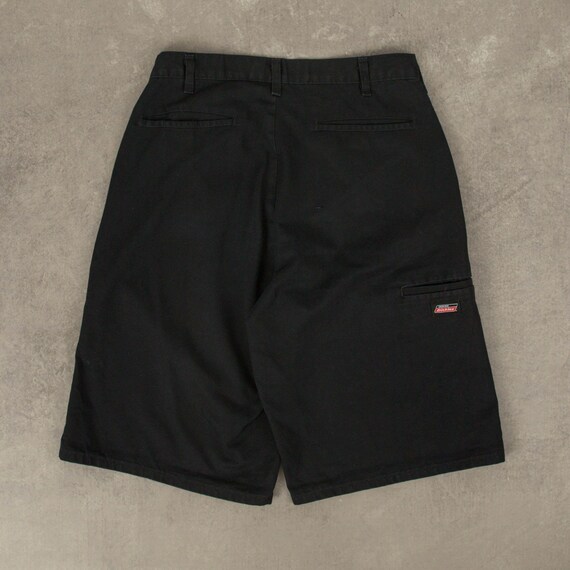 Vintage Dickies Workwear Shorts W29 Black Etsy
