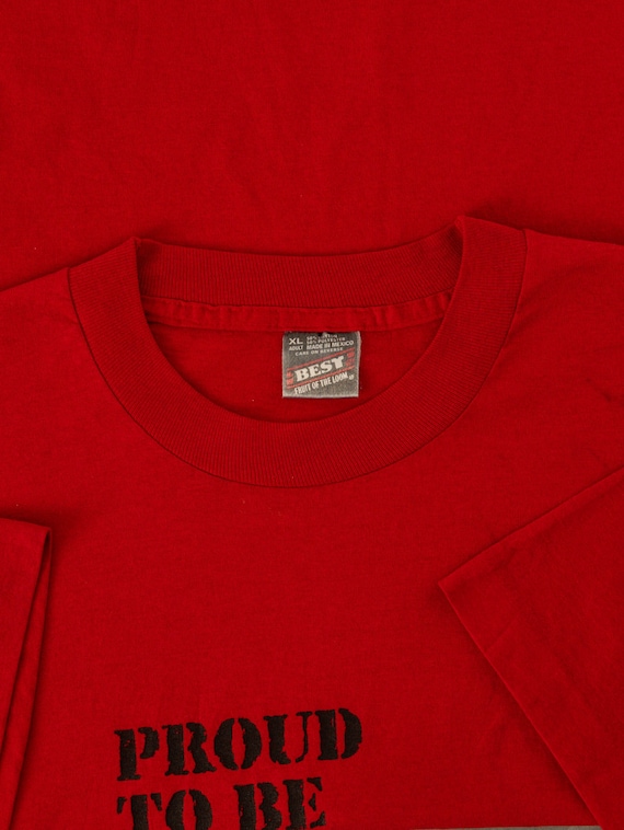 Vintage 1990s Richfield Single Stitch T-Shirt Gra… - image 4