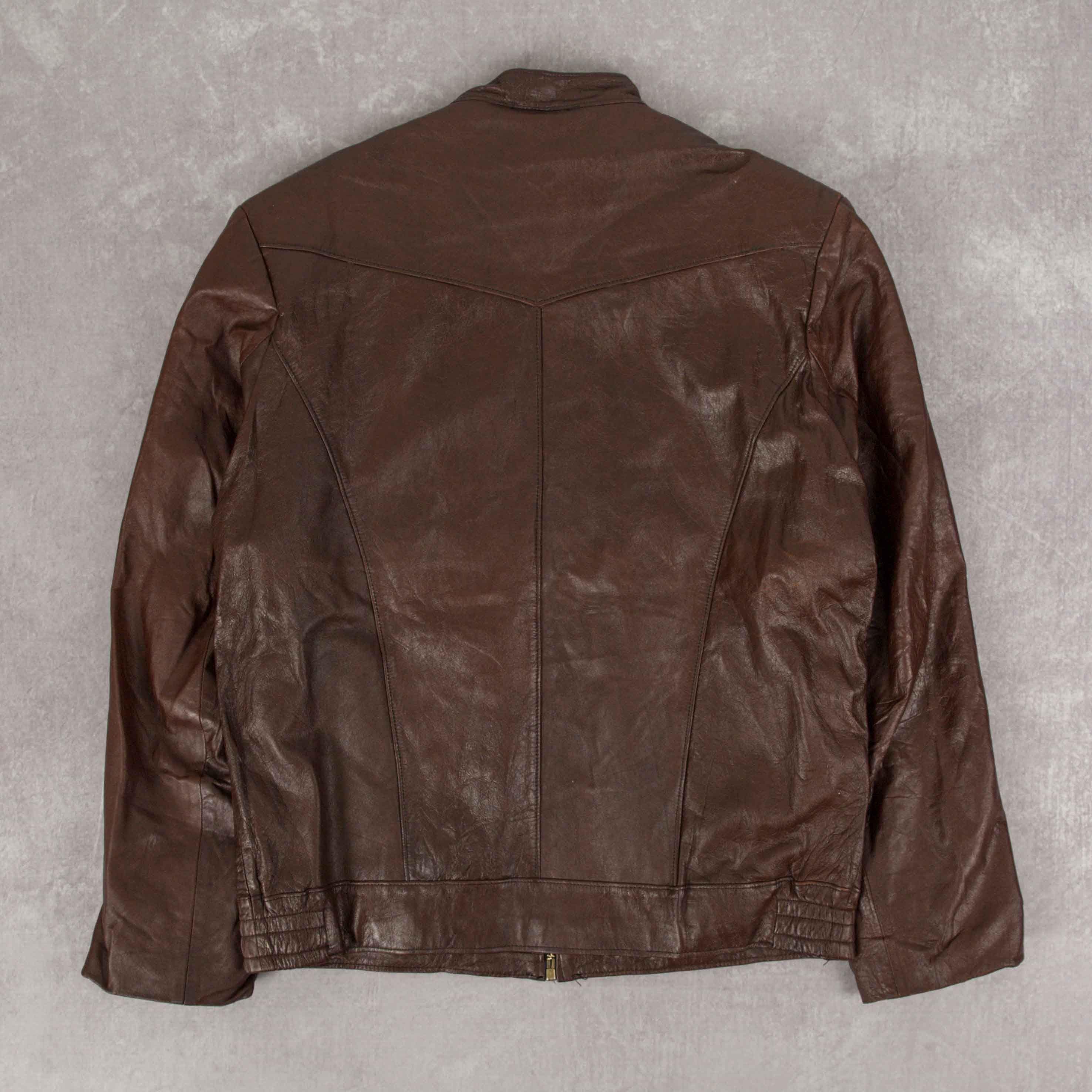 ジャケット・アウター 80s A-2 Y2K real leather bomber jacket Vintage Leather Jacket Leather Bomber Jacket Suede Retro