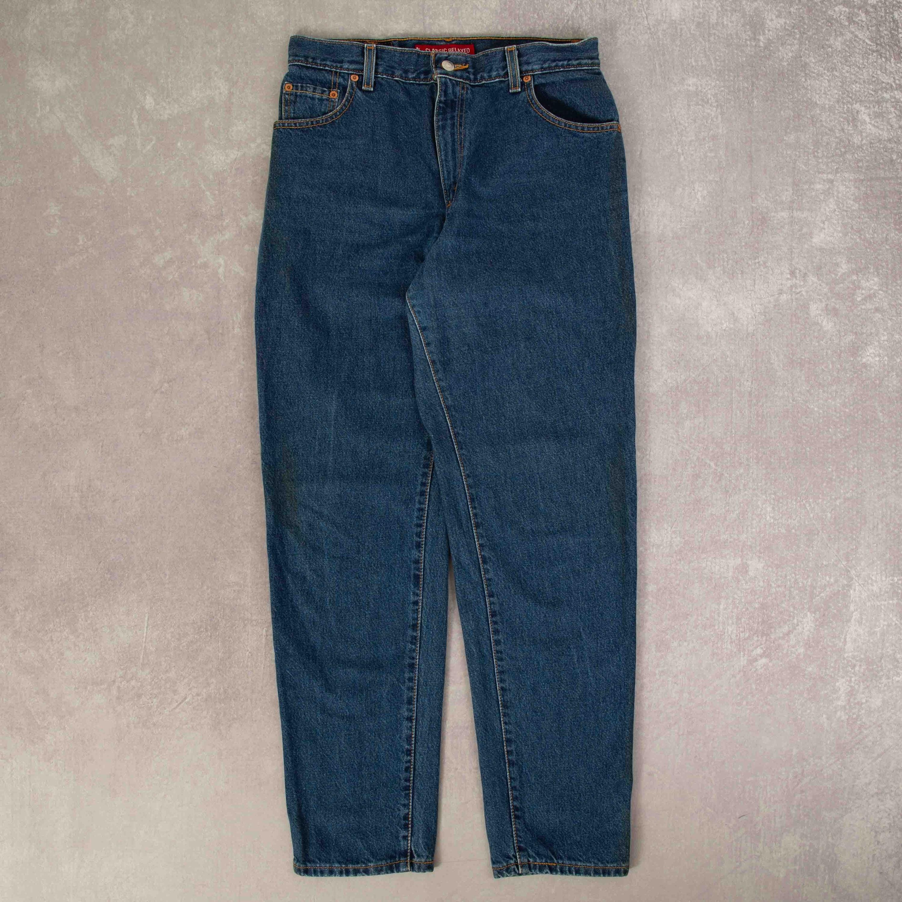 Levi's リーバイス 550 W30 L32 Levi's Blue Jeans 550 Relaxed Fit W30 L32 | eBay