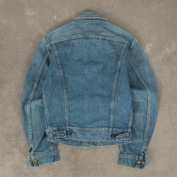 Vintage 1970s Lee Sanforized Denim Jacket Small Blue - Etsy Vintage 1970s Lee Sanforized Denim Jacket Small Blue - Etsy
