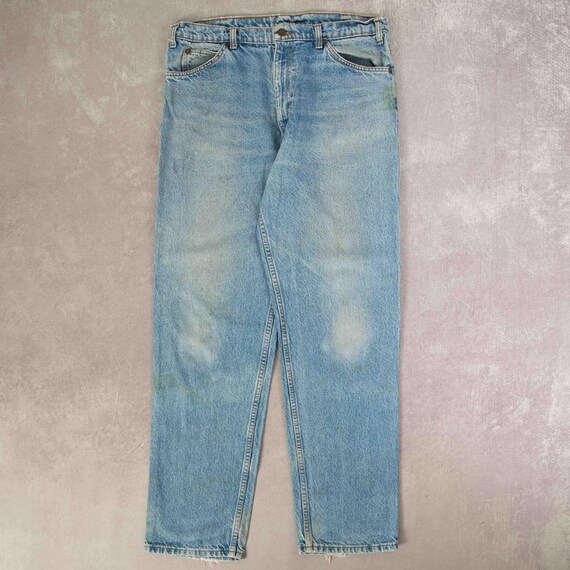 Levi's Vintage 90s 540 Relaxed Fit Orange Tab Jeans W34 L32 Men's