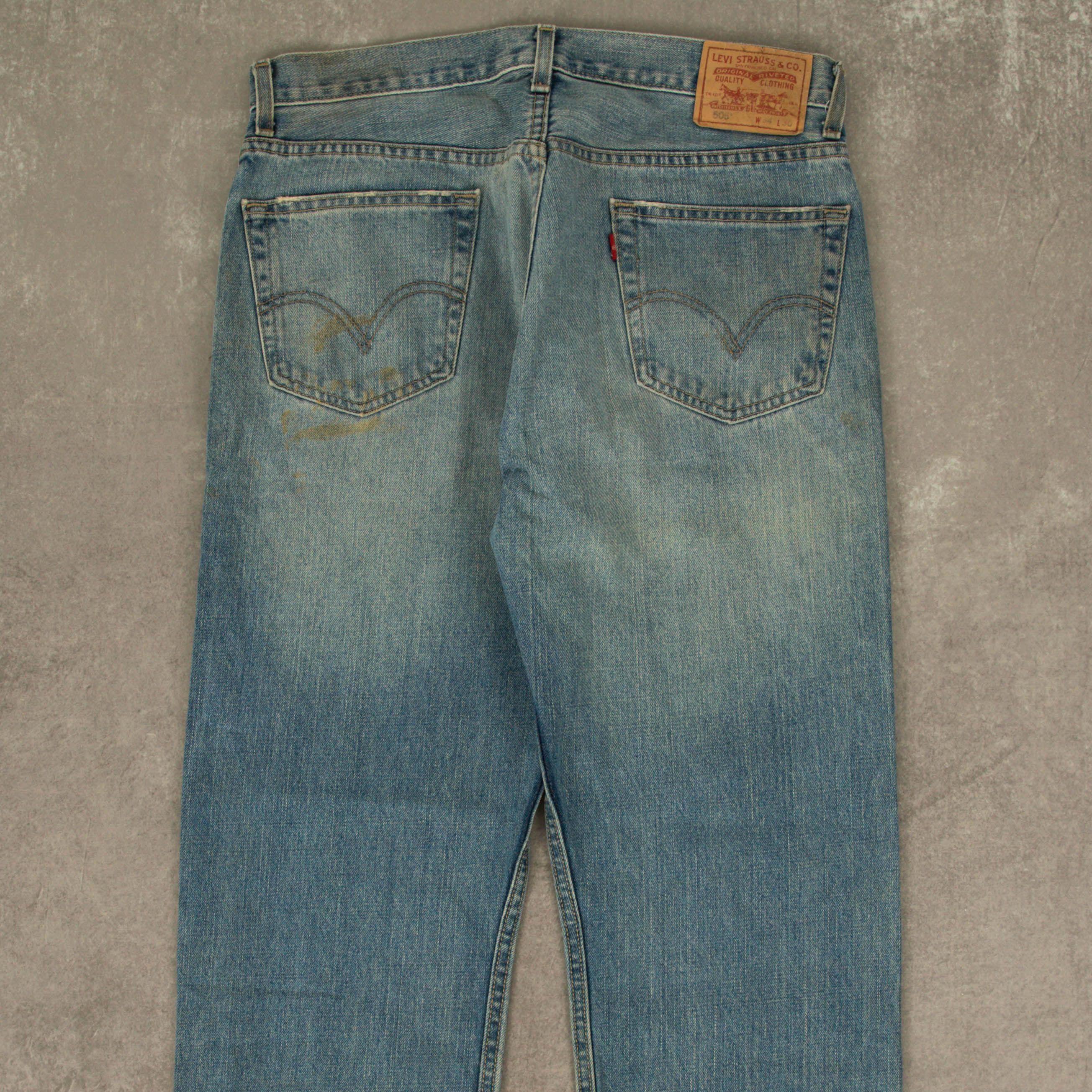 Vintage Levi's 505 Mud Wash Jeans W33 L31 Blue - Etsy Vintage Levi's 505 Mud Wash Jeans W33 L31 Blue - Etsy