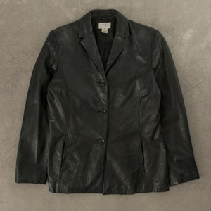 Leather loft shop jacket