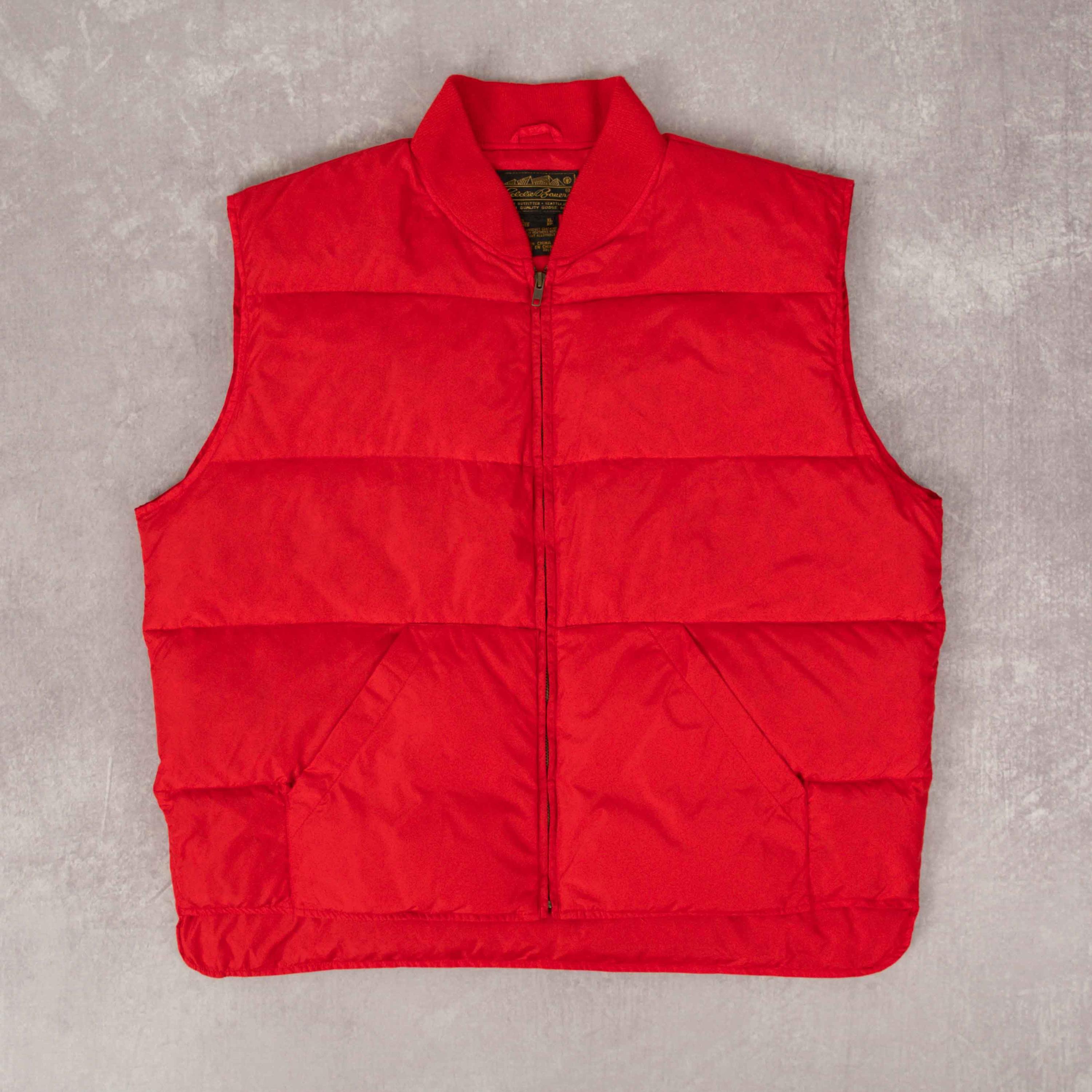Bauer Skyliner Vintage Eddie Bauer Mens Down Vest Vintage 90s