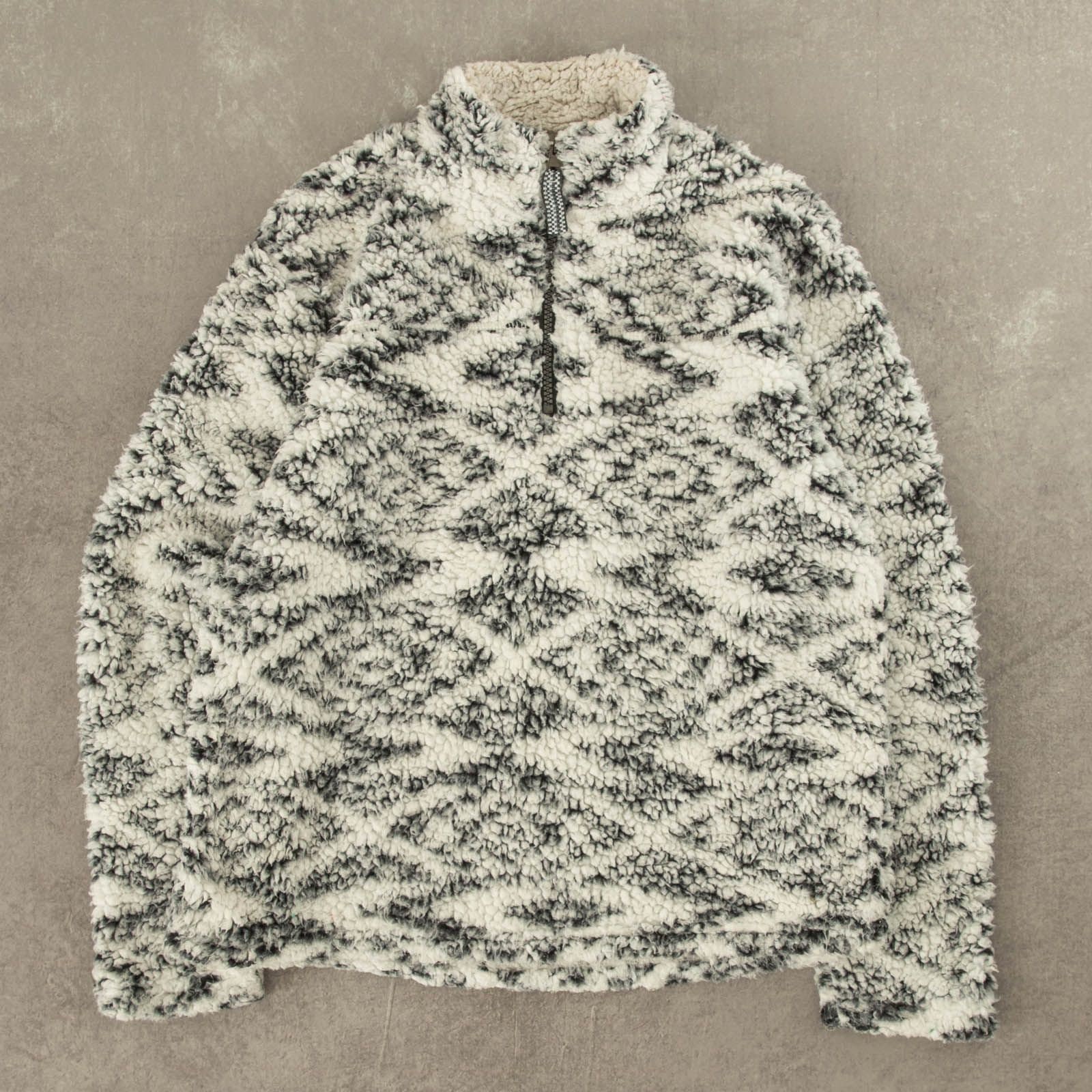 Sherpa Quarter Zip Pulloverwomen's Embroidered Sherpa Quarter Zip Hoodie -  Plush Winter Sweatshirt