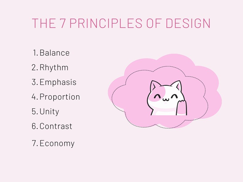 The Seven Principles of Design, Study Guide, Notes for Art Students