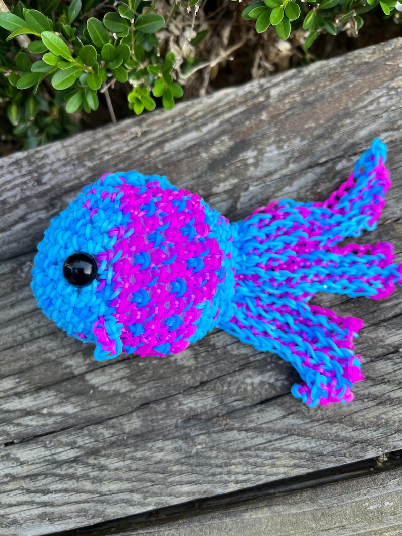 Fish - Rainbow Loom, Loomigurumi - Etsy