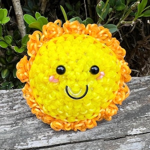 Sun - Rainbow Loom - Loomigurumi