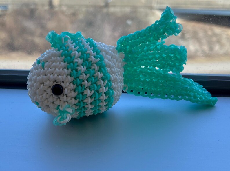 Fish - Rainbow Loom, Loomigurumi - Etsy