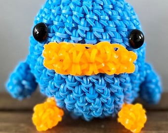 Duck - Rainbow Loom, Loomigurumi