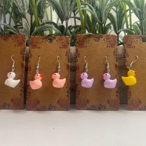 Novelty/FUN Duck Drop Earrings