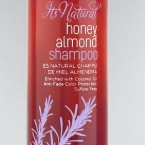 Influance Honey Almond Shampoo Sulfate Free Detangles Softens Hair Anti Fade Color Retention Formula