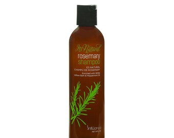 Influance Rosemary Shampoo White Willow Bark Exfoliates Stimulates Scalp Lightweight Cleanser