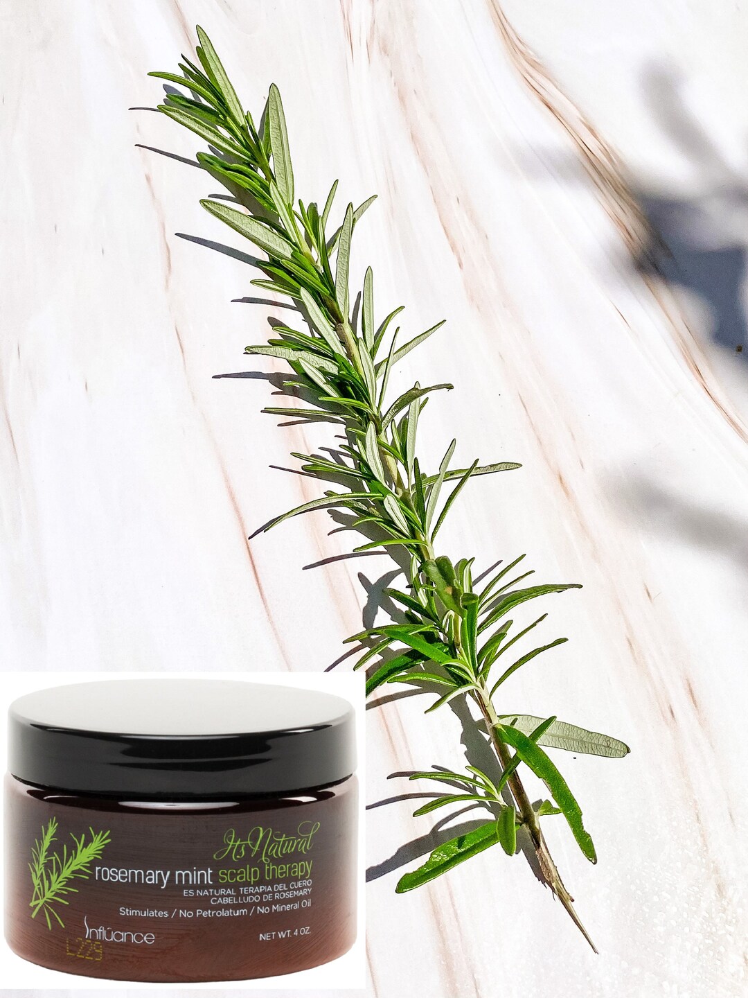 Influance Rosemary Mint Scalp Therapy Prevents Itching and Dryness Promotes Healthy Hair Etsy