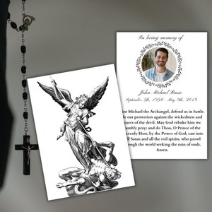 biglietto di preghiera, biglietto funebre cattolico
