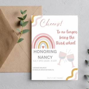 Funny bachelorette party invite, funny bridal invite