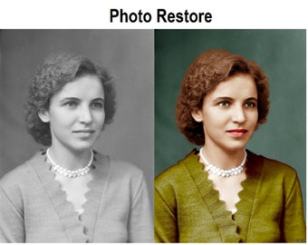 Old Photo Restoration: Image Enhancement,Old Photo Restoration Service, Photo Repair, Enhancement & Colorization,Repair, and Enhancement