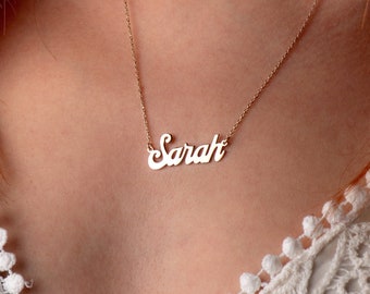 Personalized Gold Name Necklace, The Ultimate Gift for Her, Ideal for Birthdays and Christmas