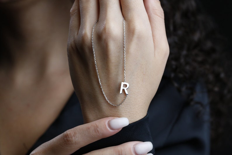 14K Gold Minimalist Initial Necklaces, The Ultimate Personalized Gift for Her, Perfect for Birthdays, Sisters and Daughters