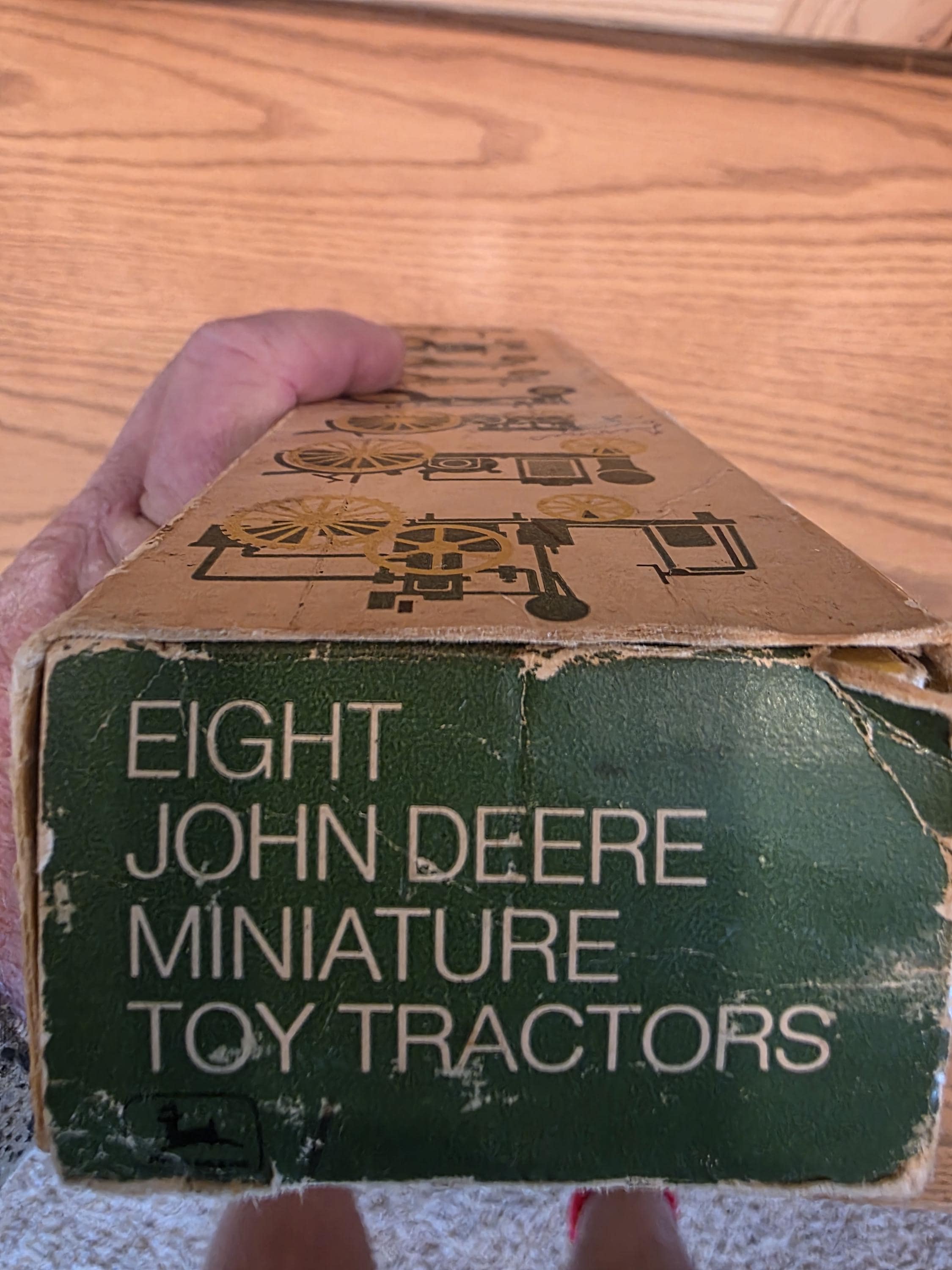 Ertl John Deere 8 Piece Historical Miniature Toy Tractor Set - Etsy
