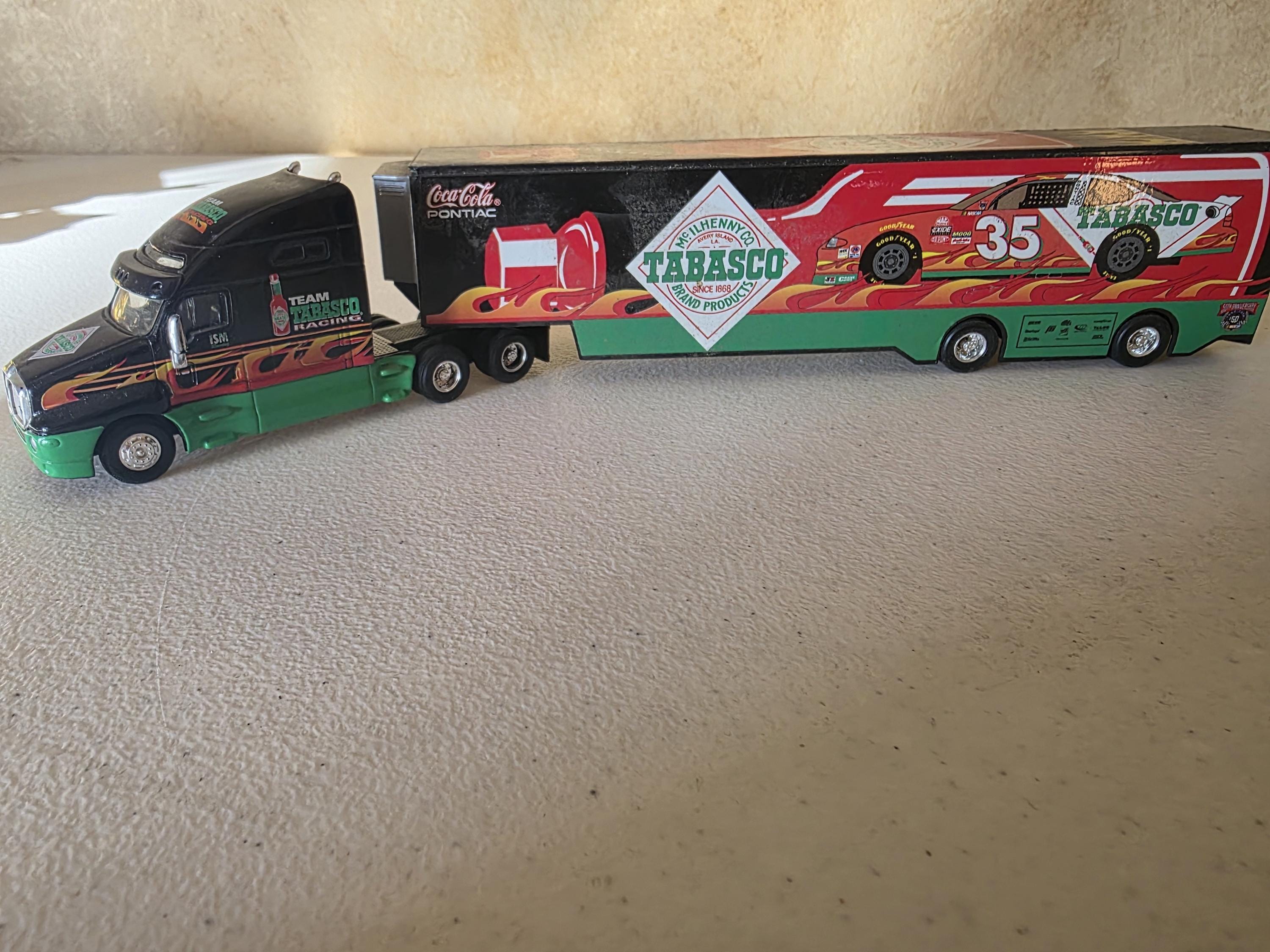 Nascar Tabasco Racing Die Cast Truck 1/64 Scale - Etsy