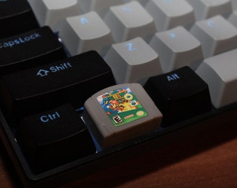 Custom artisan keycap N64 Games