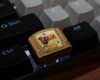 Custom artisan keycap N64 Zelda Link