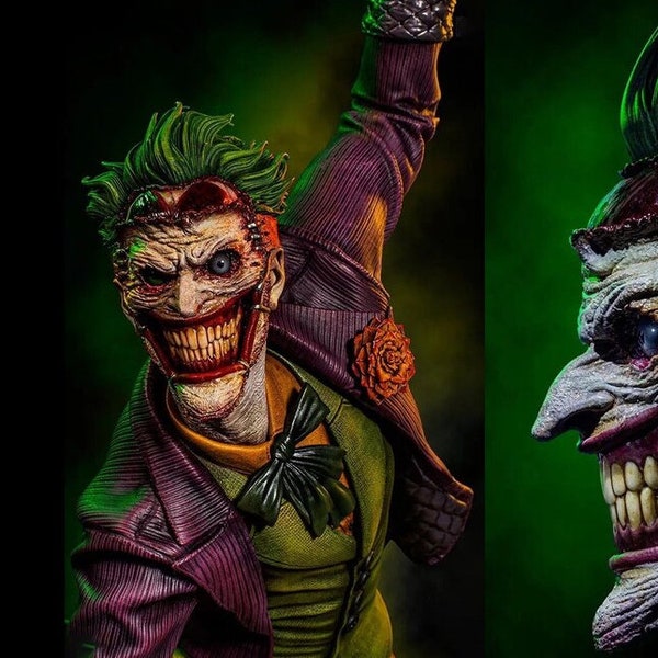 Joker Arkham Gotham STL File Download 3D Printer