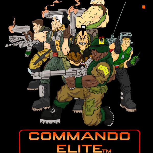 Small Soldiers Box Layouts Team commando elite