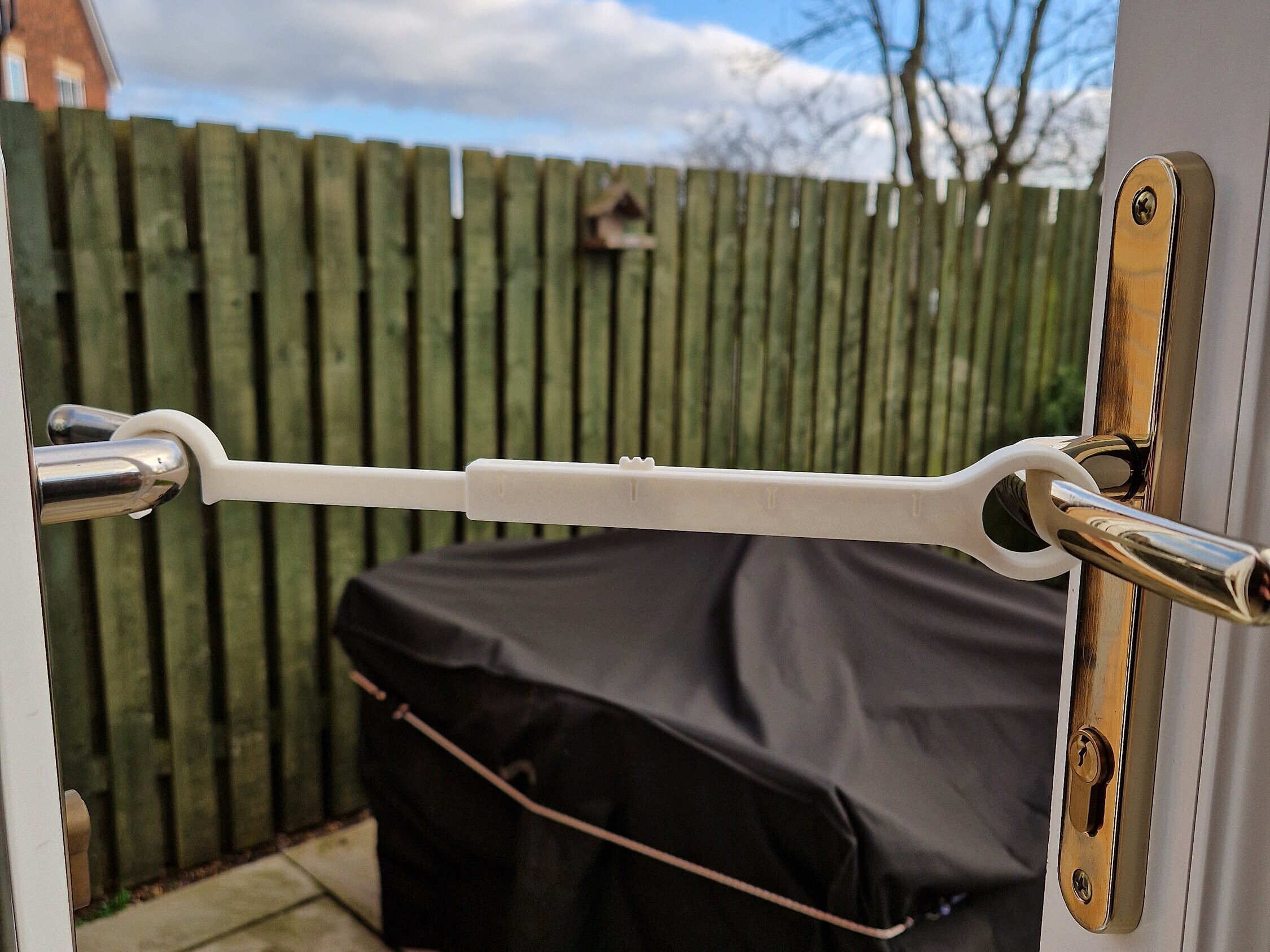 Easy Adjustable Door Hold French Patio Door Cabin Hook at 4 Lengths