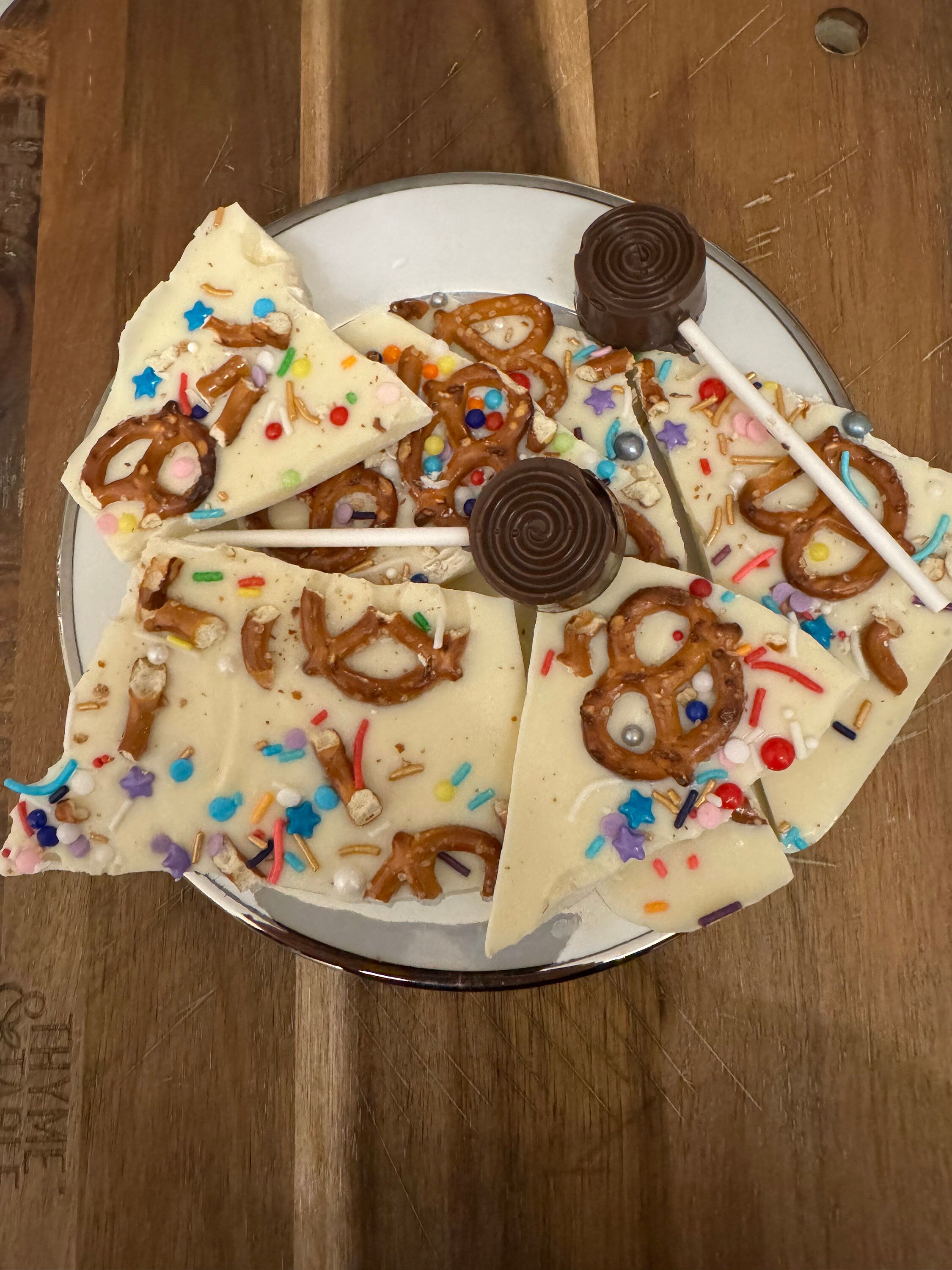 White Chocolate Brittle Etsy