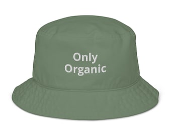 Organic bucket hat