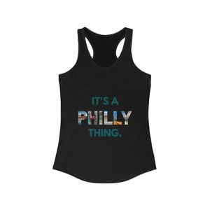 Damen It&#39;s a Philly Thing Racerback Tank | Philadelphia Eagles | Fächer Geschenk