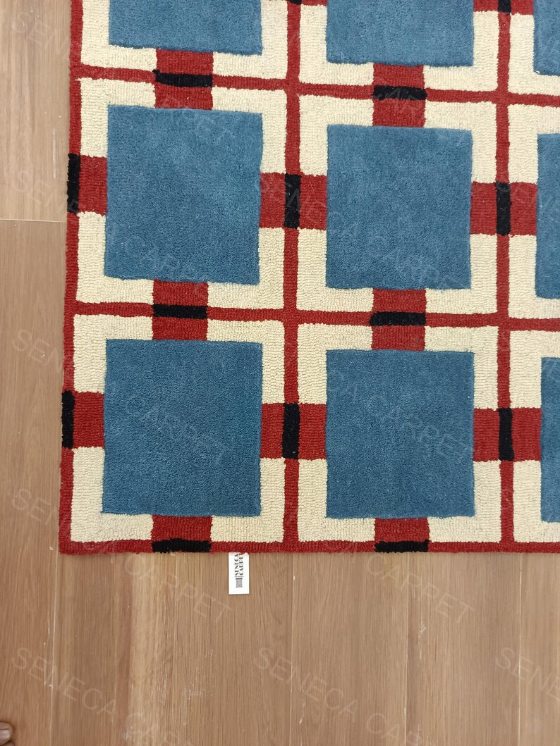 Handmade Large Area Rug | premium quality Hand tufted Woolen Rugs for Home Decor Living Room, Bedroom, Kids Room, Office All Sizes 6x9, 8x10 image 16