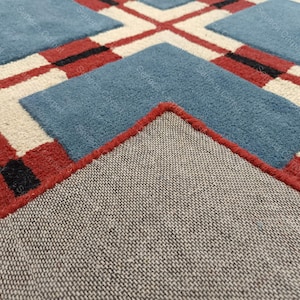 Handmade Large Area Rug | premium quality Hand tufted Woolen Rugs for Home Decor Living Room, Bedroom, Kids Room, Office All Sizes 6x9, 8x10 image 12