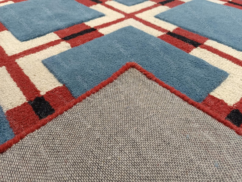 Handmade Large Area Rug | premium quality Hand tufted Woolen Rugs for Home Decor Living Room, Bedroom, Kids Room, Office All Sizes 6x9, 8x10 image 12