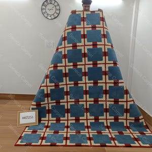 Handmade Large Area Rug | premium quality Hand tufted Woolen Rugs for Home Decor Living Room, Bedroom, Kids Room, Office All Sizes 6x9, 8x10 image 9