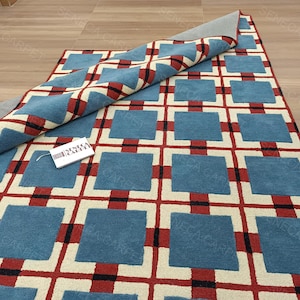 Handmade Large Area Rug | premium quality Hand tufted Woolen Rugs for Home Decor Living Room, Bedroom, Kids Room, Office All Sizes 6x9, 8x10 image 10