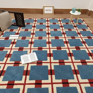 Handmade Large Area Rug | premium quality Hand tufted Woolen Rugs for Home Decor Living Room, Bedroom, Kids Room, Office All Sizes 6x9, 8x10 image 18