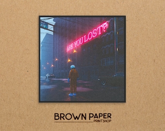 ¿ESTÁS PERDIDO? Póster - Elige tu tamaño