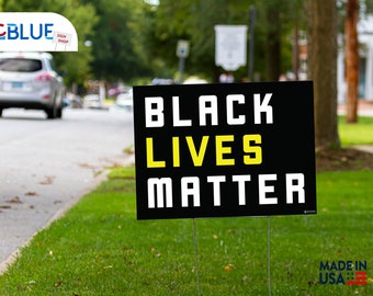 Black Lives Matter - 18 x 24, 12 x 18 - Signo de patio, signo político