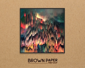 Póster Un momento hecho de cristal - Elige tu tamaño