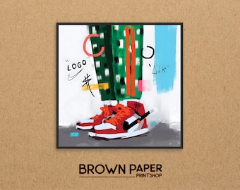 Póster NUWARHOL Air Street - Elija su tamaño