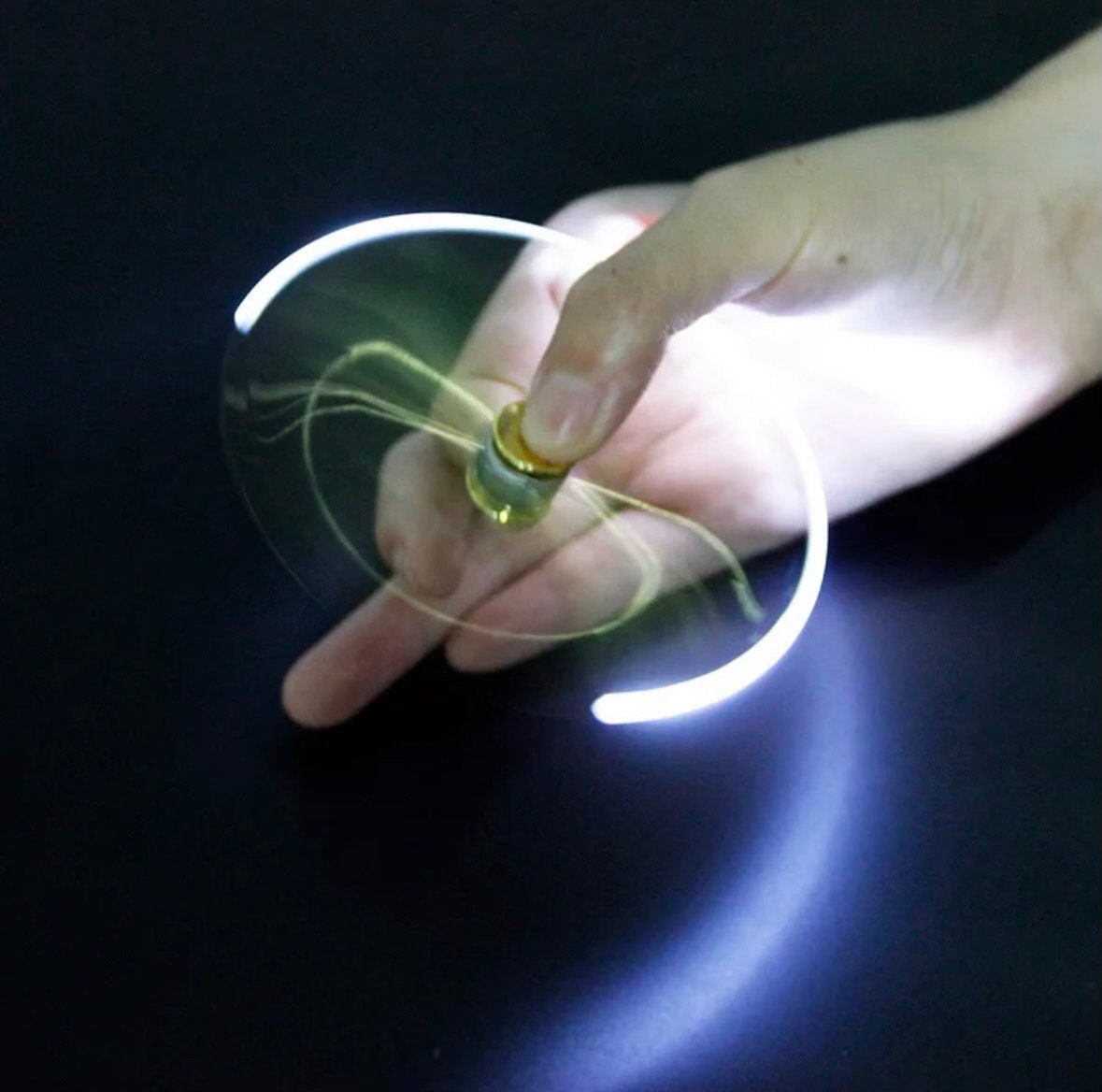 Fidget Pen with LED Light and spinning action by Oliver Smith & Co