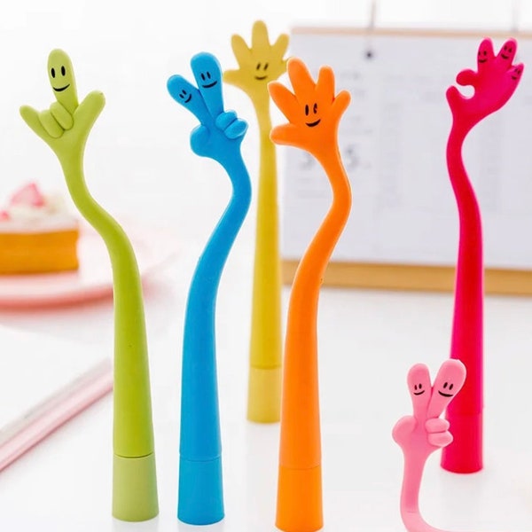 Hand Shaped Pen, Novelty Ballpoint Pen, Cute Finger Shaped Pen