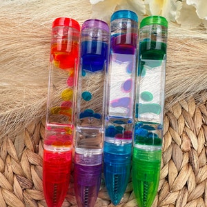 Liquid Bubble Fidget Pen, Anti Stress or Anxiety Ballpoint Pen
